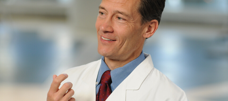 Dr. Tom Povsic runs cardiac stem cell therapy trials at Duke.