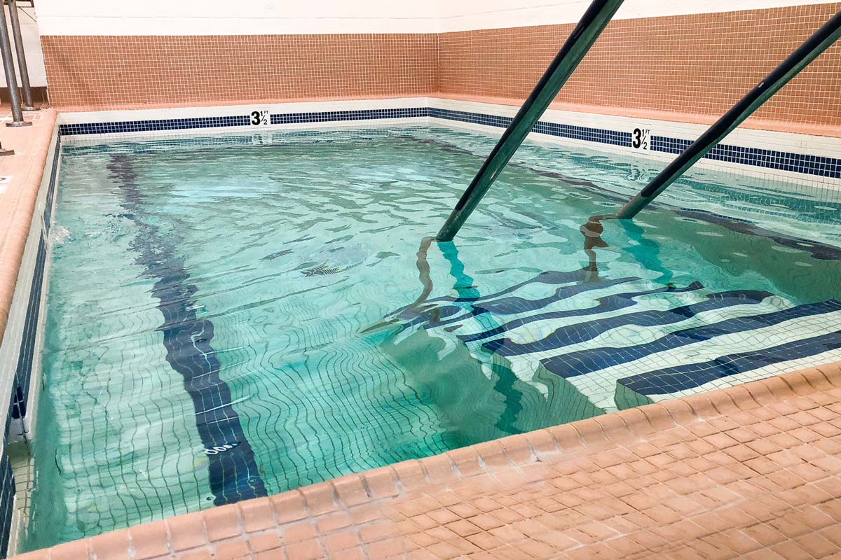 A hot tub