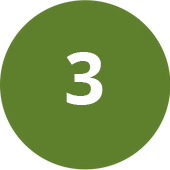 Green circle, step 3