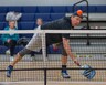 Greg Cox plays pickleball at his local gym in Warrenton, NC.
