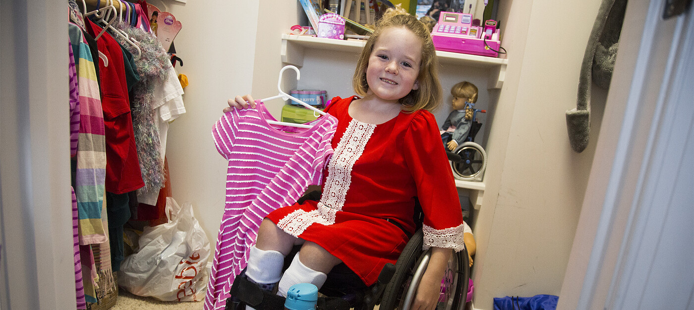Aubrey Parks is able to wear dresses thanks to the newly FDA-approved MAGEC rod implanted in her back.
