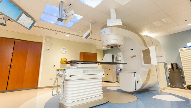 Una máquina de radiación