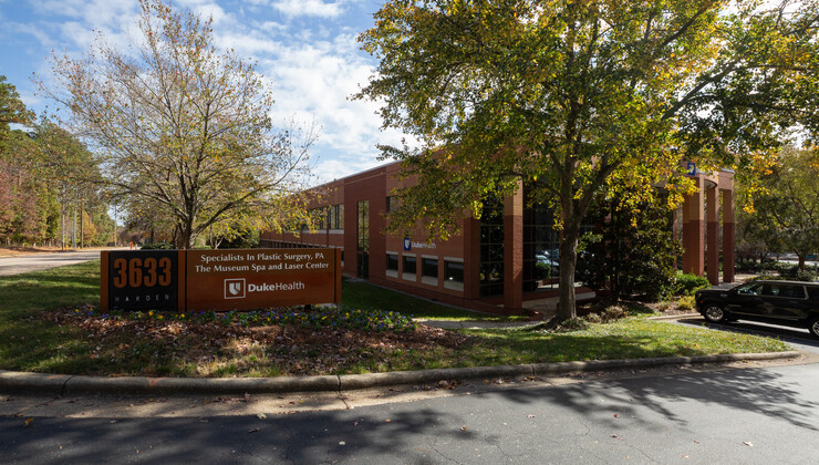The entrance to Duke Primary Care Blue Ridge