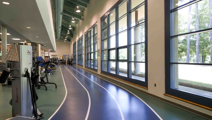 Duke Health & Fitness Center Pista