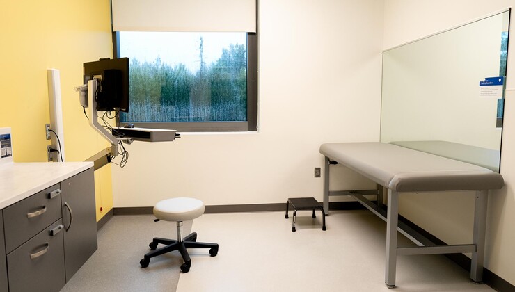 Duke Primary Care Pediatrics at Cary sala de examen