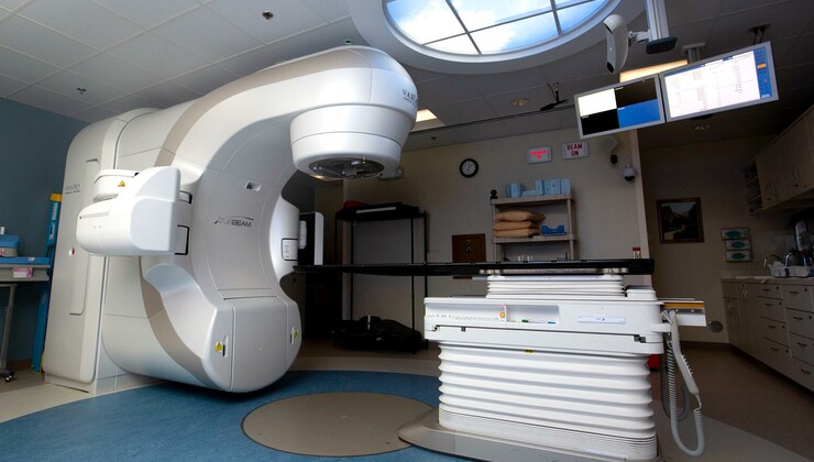 Una máquina de radiación