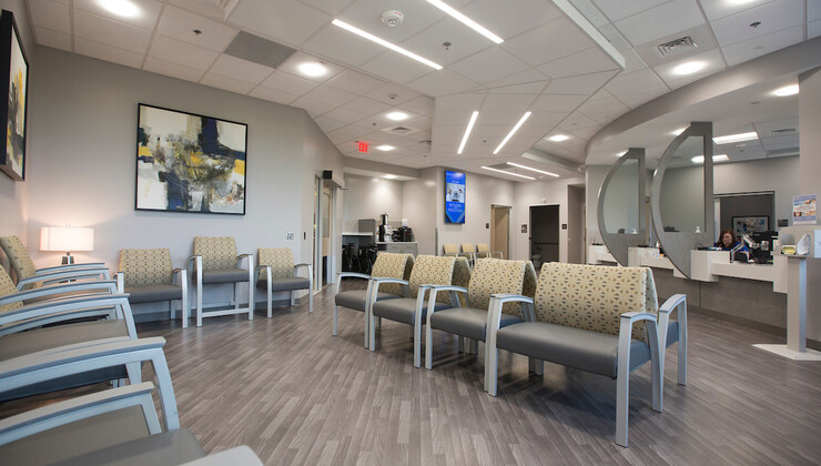 Sala de espera de Duke ortopedia de Heritage