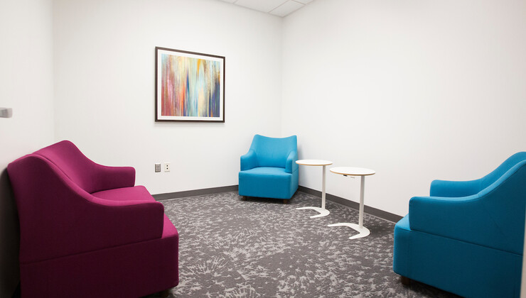 Sala de pacientes de atención primaria Heritage pediatría