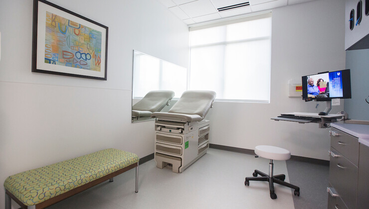 Duke Primary Care Heritage Pediatrics sala de pacientes