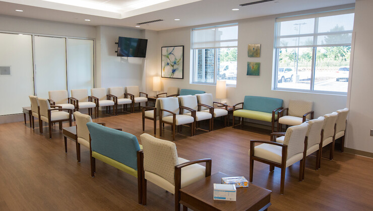 Duke Urgent Care Heritage sala de espera