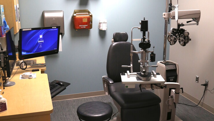 Duke Eye Center of Winston-Salem Exam Room