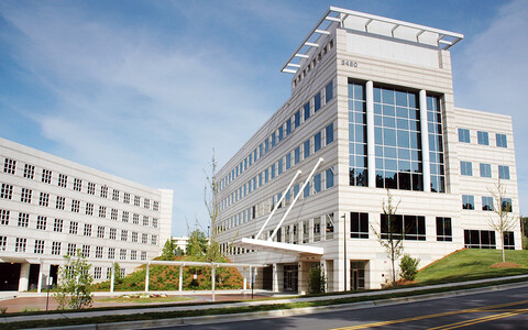 The building that Duke Children's Plastic Surgery Raleigh is located inside of.
